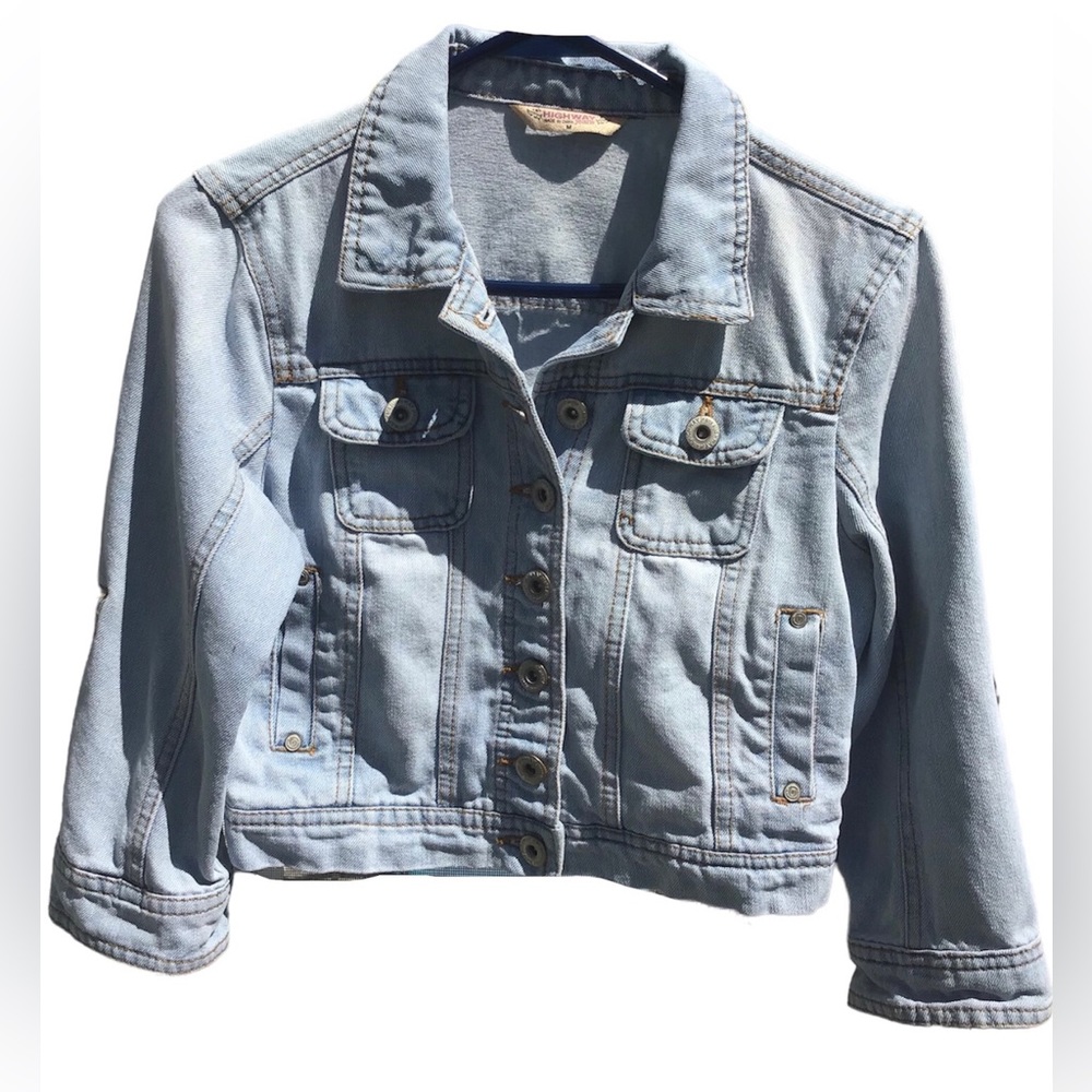 FIRM PRICE Little Girls Jean Jacket by Highway Jeans Sz M